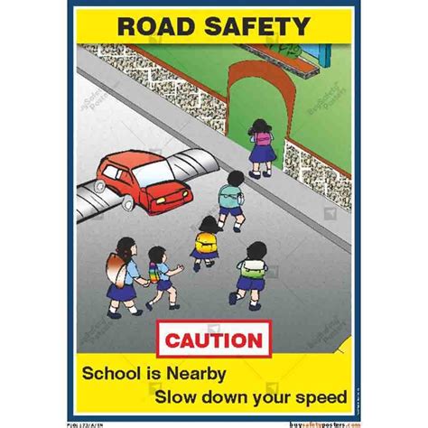 Road Safety Poster Simple