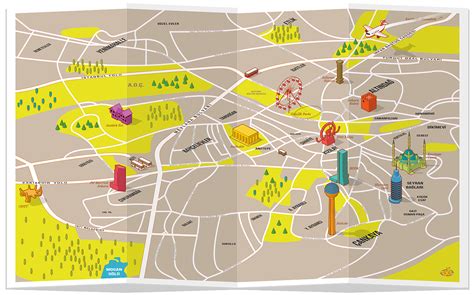 ankara map :: Behance