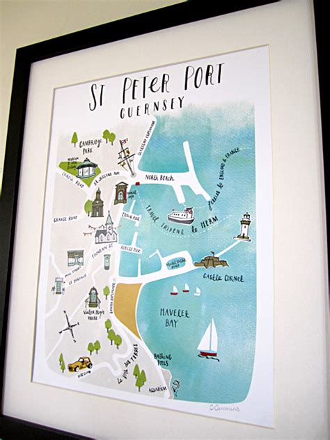 ST PETER PORT MAP