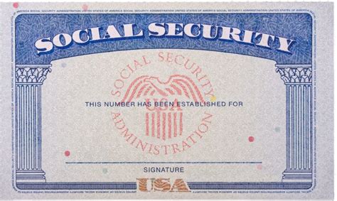 Blank Social Security Card Templates - Fake SSN [Generator]