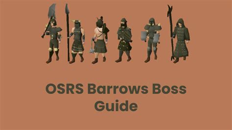 OSRS Barrows Boss Guide - Style Beauty Health - 2021