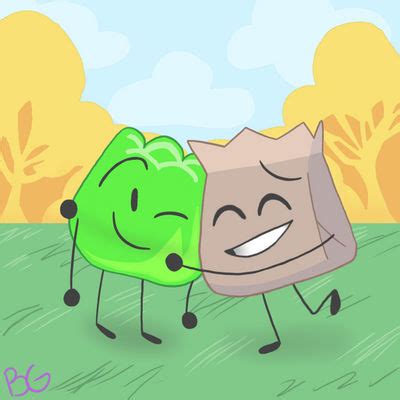 Barf-bag and Gelatin [BFB] by Jello-bell on DeviantArt