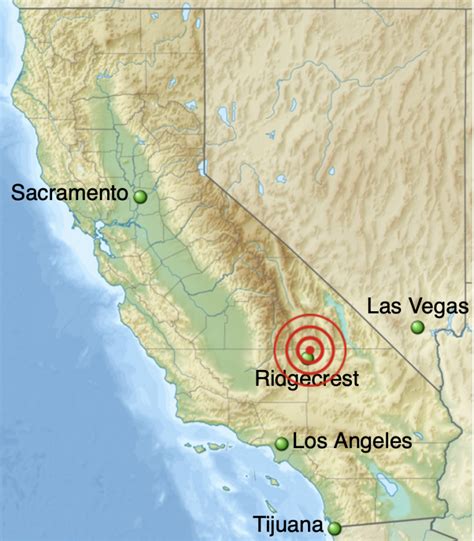 Earthquake Epicenter Map