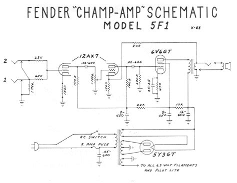 [Download 42+] Schematic Diagram Guitar Amplifier