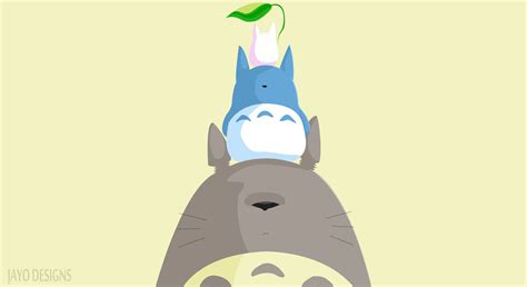 Minimalist Totoro Wallpapers - Top Free Minimalist Totoro Backgrounds ...