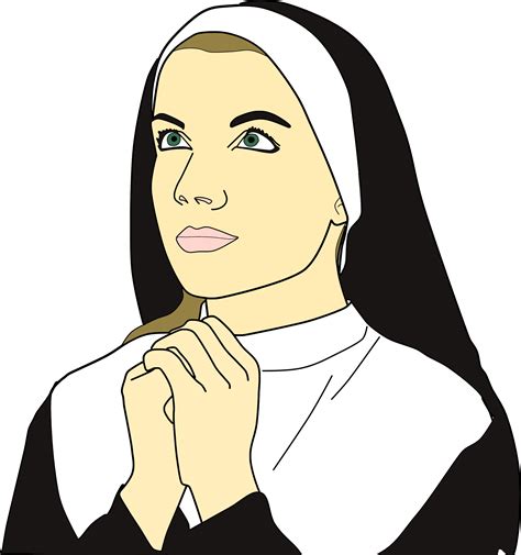 The Nun Png - Free Logo Image