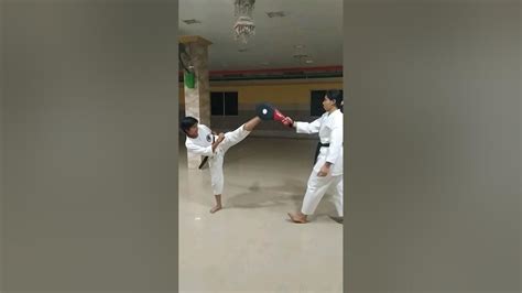 Mawashi geri practice, Karate girl 🥋 #shorts #viral #karate #trending # ...