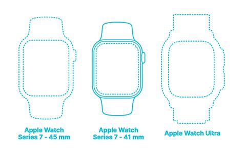 Apple Watch Series 7 - 41 mm Dimensions & Drawings | Dimensions.com