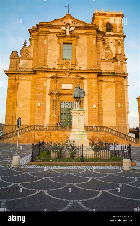 Cathedral Piazza Armerina Sicily Stock Photo - Alamy