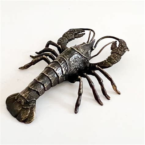 Bronze Lobster Statue Lobster Figure lobster Sculpture - Etsy