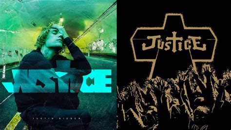 Justin Bieber accused of copying Justice album art | Creative Bloq