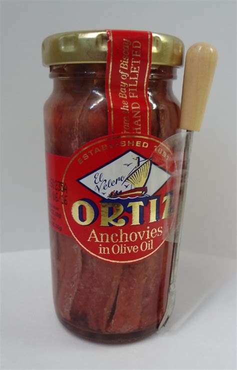 Ortiz Spanish Anchovies 95 gr | Corti Brothers