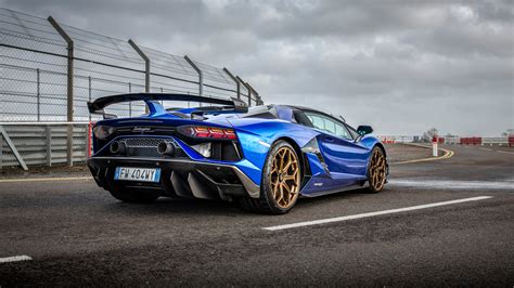 Lamborghini Aventador SVJ Roadster 5K Wallpaper - HD Car Wallpapers #15249