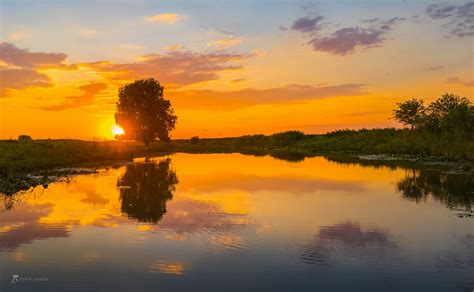 Colorful summer sunset in the Volga River delta · Russia Travel Blog