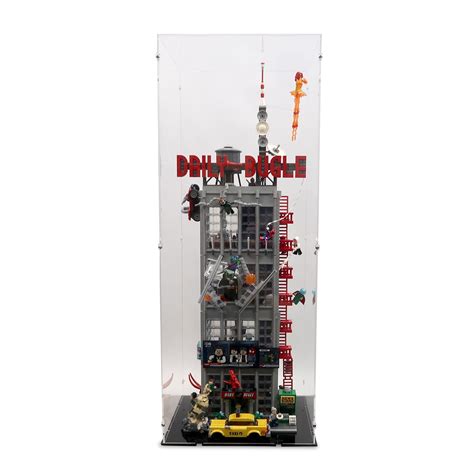 Acrylic Displays for your Lego Models-Lego 76178 Daily Bugle