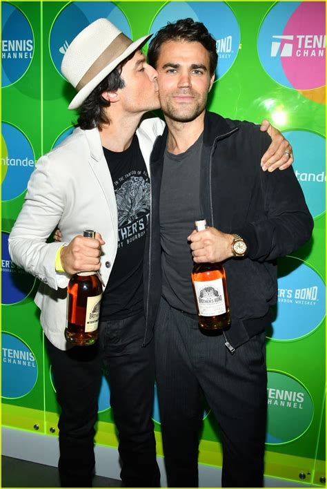 Photo: paul wesley ian somerhalder us open kickoff event 04 | Photo ...