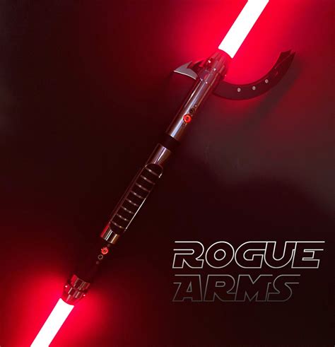 Rebels Darth Maul Lightsaber Custom Double Blades RGB LED W/ - Etsy