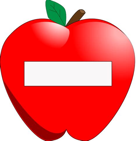 Apple Name Tag Clip Art at Clker.com - vector clip art online, royalty ...