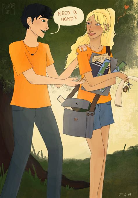 Percabeth fanart! | Beginner Artist Amino