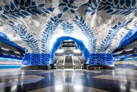 Stockholm's Amazing Metro Station Art - Andy's Travel Blog