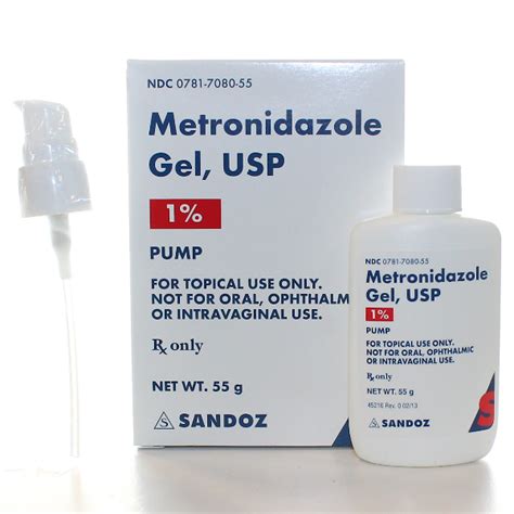 Metronidazole Topical Gel 1% 55g