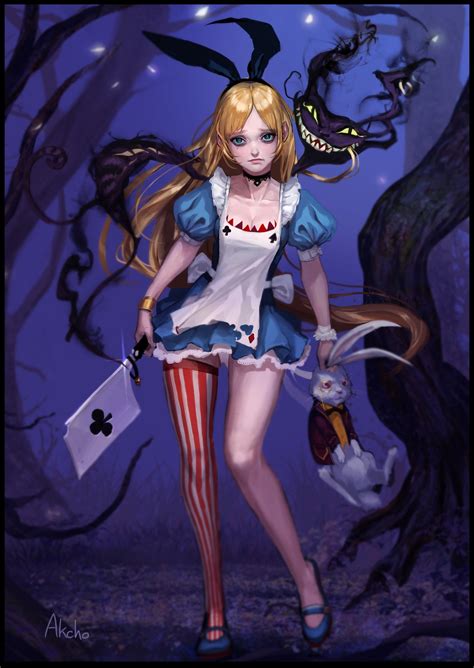 Alice In Wonderland Anime Fan Art