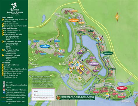 Disney World Hotel Map