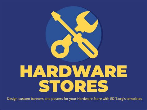 Customize Hardware Store Flyer Templates Online