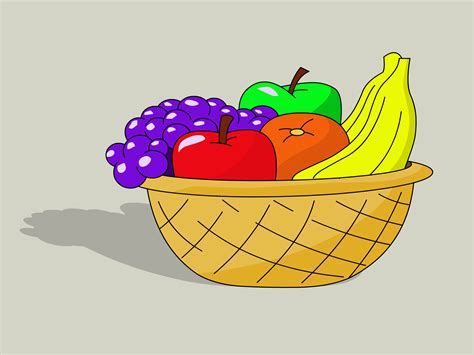 Vegetable Basket Drawing at PaintingValley.com | Explore collection of ...