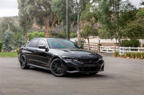 BMW 3 series M340i G20 Black with Vorsteiner V-FF 112 Aftermarket ...