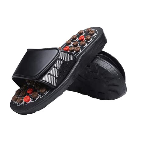 Reflexology Massage Sandals Foot Calf Plantar Fasciitis Massager Foot ...