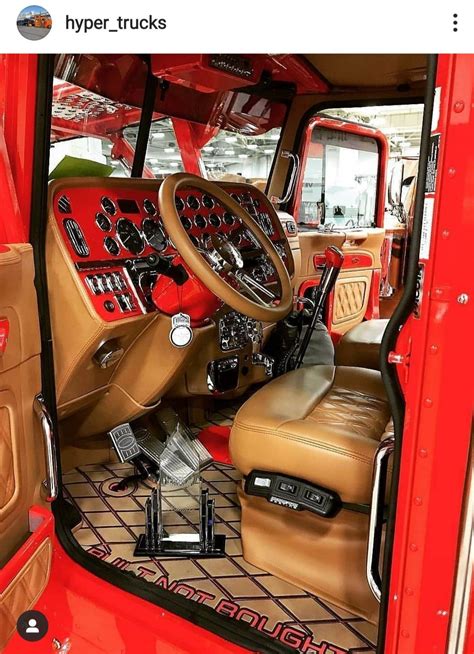 Pin on Big Rig Love | Truck interior, Big trucks, Big rig trucks