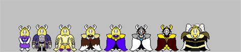 Undertale Asgore AUs Pixel Version by Cabbt on DeviantArt