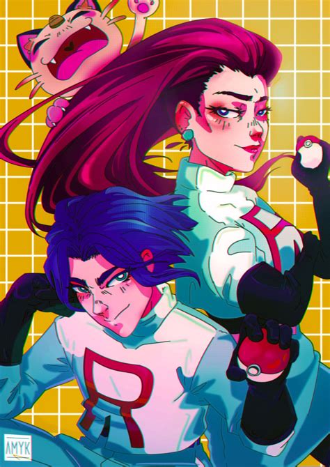 #captainamyk #teamrocket #pokemon #fanart #artistsontumblr in 2020 ...