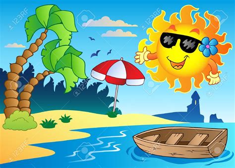 Clipart summer summer season, Clipart summer summer season Transparent ...