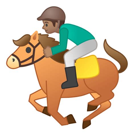 🏇🏽 Horse Racing Emoji with Medium Skin Tone Meaning and Pictures