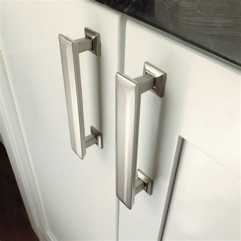 Awesome Bathroom Drawer Pulls Brushed Nickel Square Oil Rubbed Bronze ...