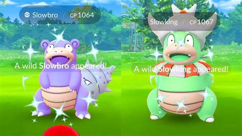 🥳 Finally Got *SHINY* Slowbro & Slowking in Pokemon Go - YouTube