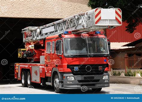 A Fire Rescue Car Stock Photography - Image: 24523632