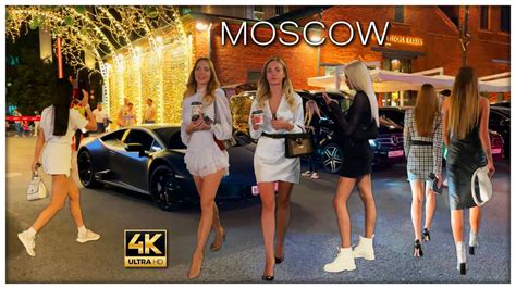 Nightlife of Beautiful Russian Girls. Continuation of Walking Tour of ...