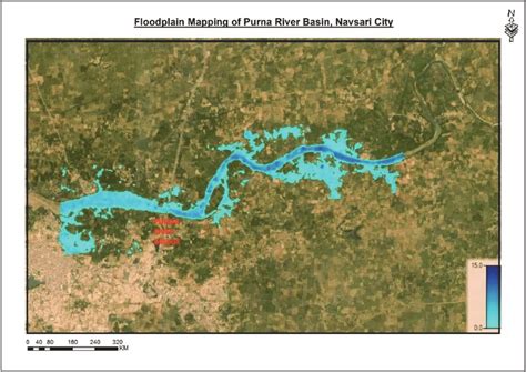 Flood plain map of research study area | Download Scientific Diagram