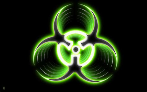 Biohazard Symbol Wallpaper