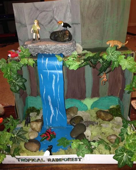 13 Easy and Creative Diorama Ideas For School Projects | Diorama kids ...