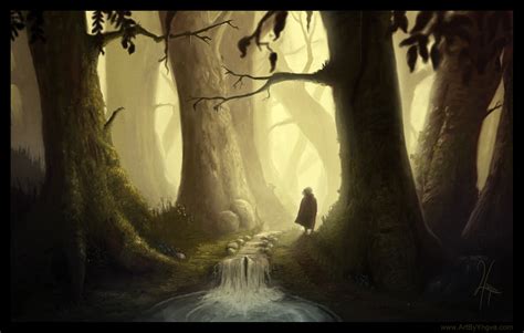 Entering the Dark Forest by YngveMartinussen on DeviantArt