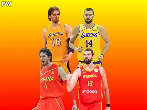 40-Year-Old Pau Gasol And 36-Year-Old Marc Gasol Will Play Together One ...