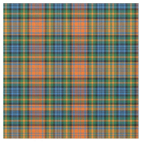 Clan Murray Ancient Tartan Fabric | Zazzle