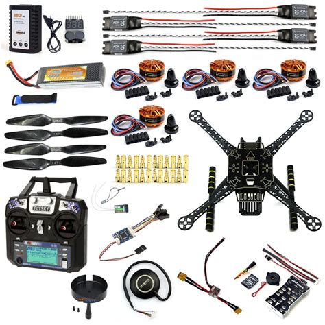 Full Set DIY FPV Drone Kit S600 4 axis Aerial Quadcopter Pix2.4.8 ...