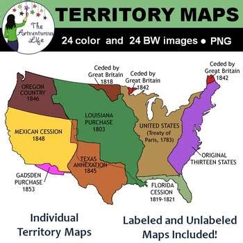 Us Maps Clipart Teaching Resources | TPT