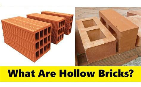 Hollow Bricks - Advantages, Disadvantages, & Sizes