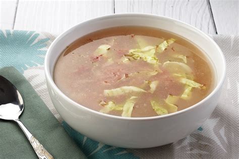 CORNED BEEF CABBAGE SOUP